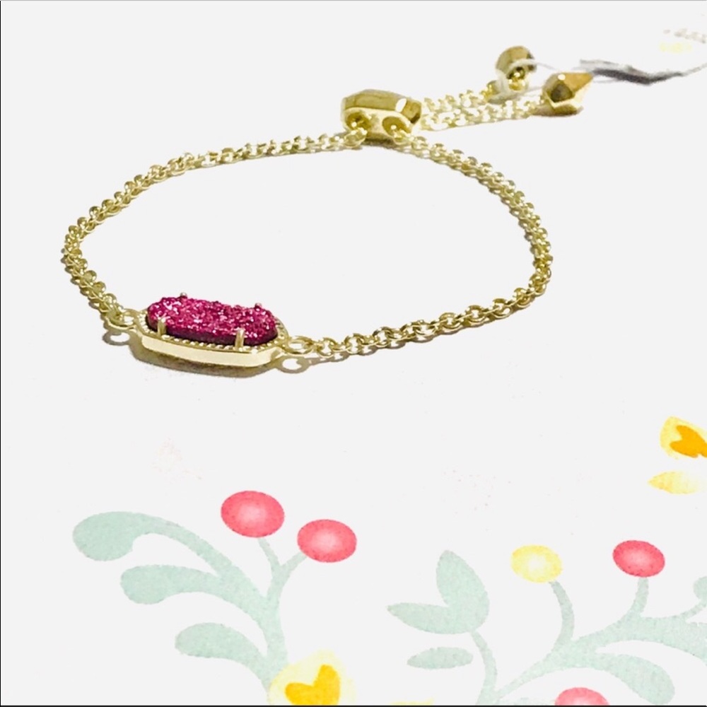 Kendra Scott Adjustable Chain Sliding Elaina Brac… - image 2